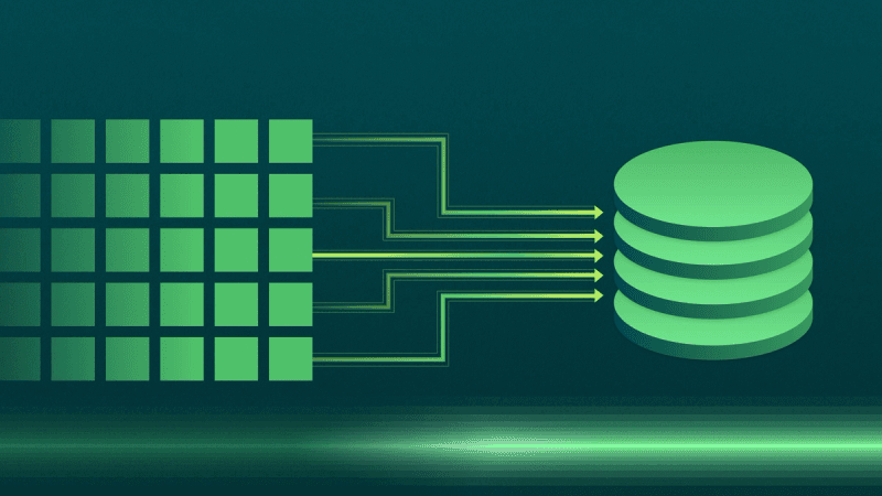 The data integration process.