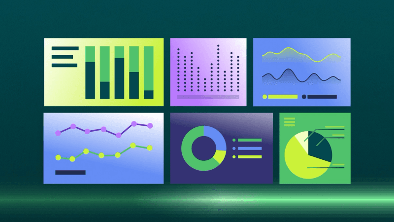 A display of B2B SaaS metrics.