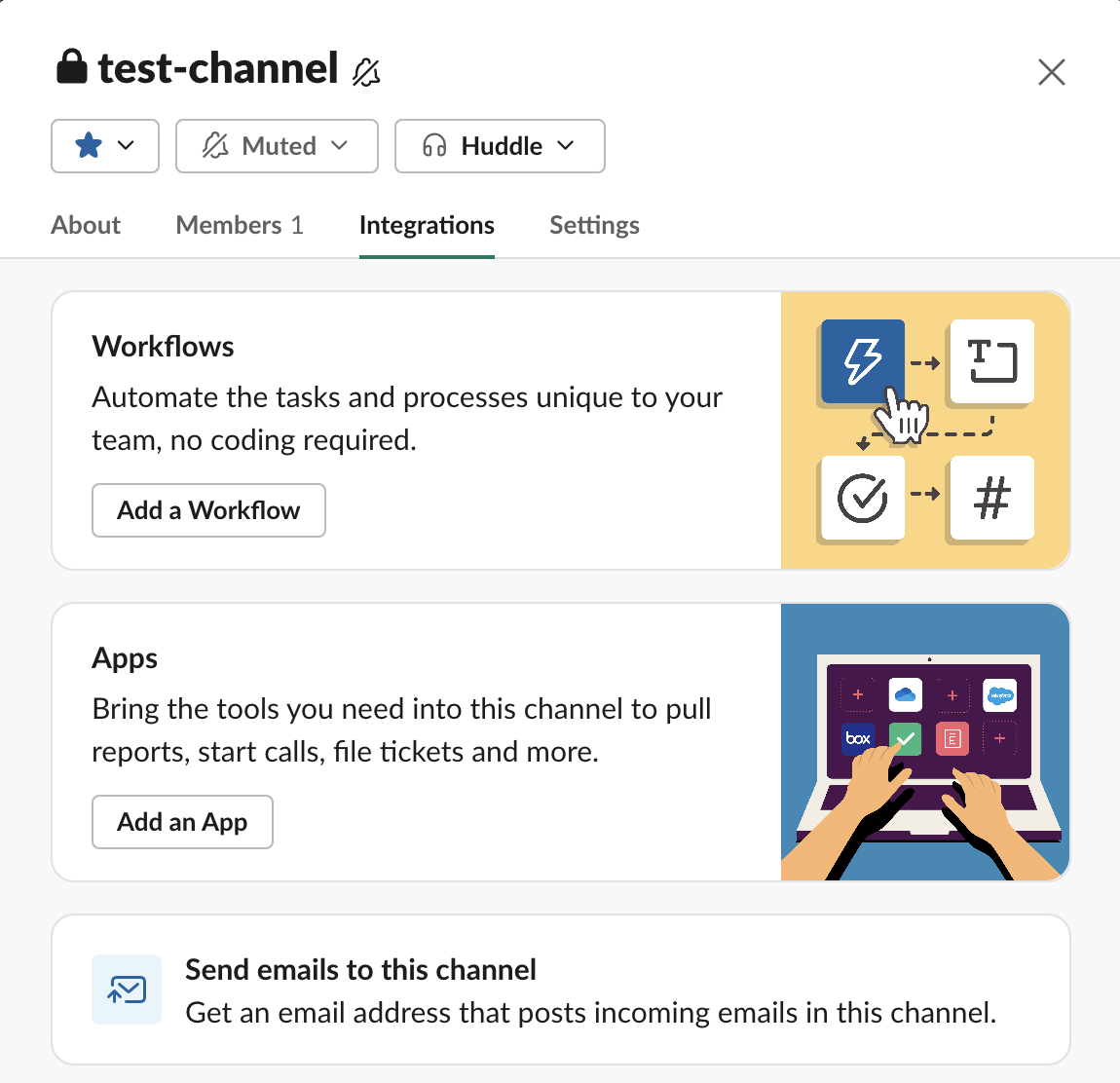 Adding Hightouch bot to channel - step 2